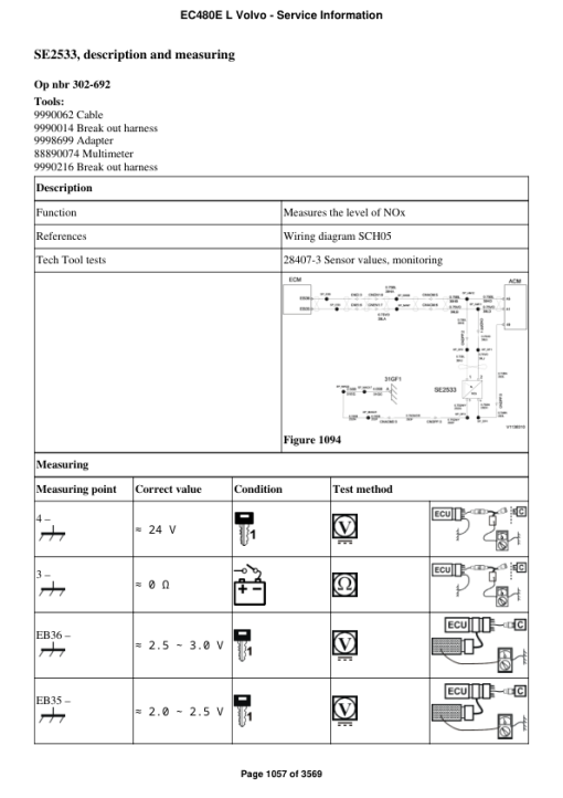 Volvo EC480E L Excavator Repair Service Manual - Image 2