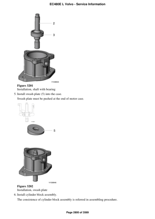 Volvo EC480E L Excavator Repair Service Manual - Image 4