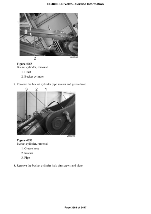 Volvo EC480E LD Excavator Repair Service Manual - Image 4