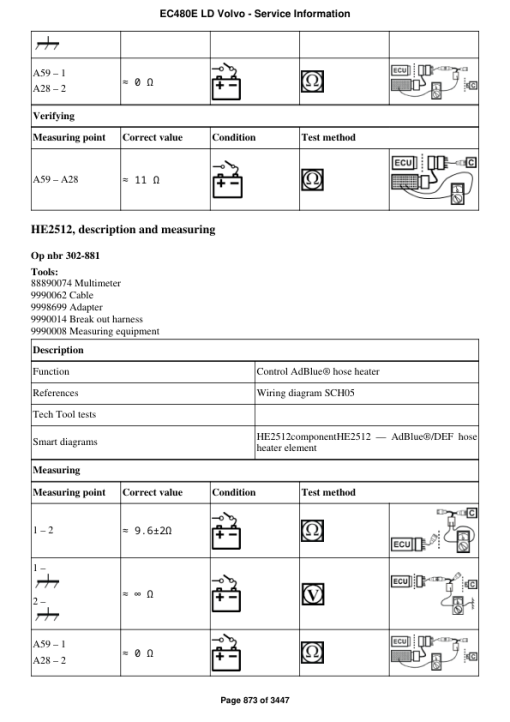 Volvo EC480E LD Excavator Repair Service Manual - Image 5