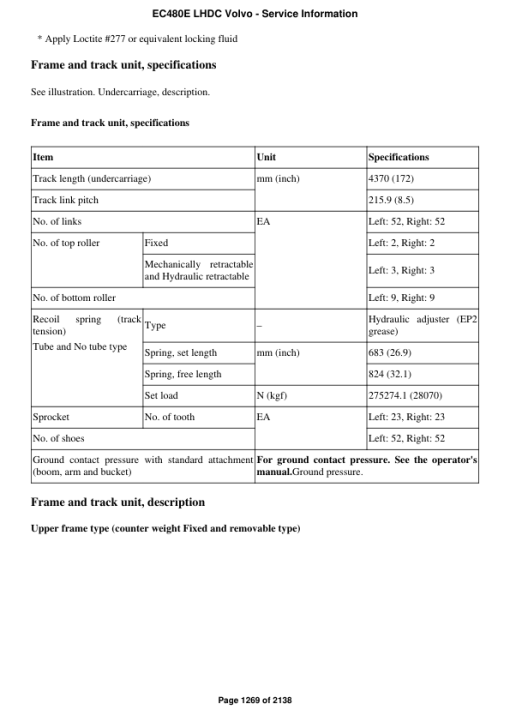 Volvo EC480E LHDC Excavator Repair Service Manual - Image 3