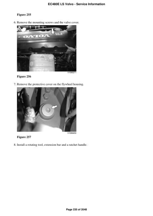 Volvo EC480E LS Excavator Repair Service Manual - Image 5