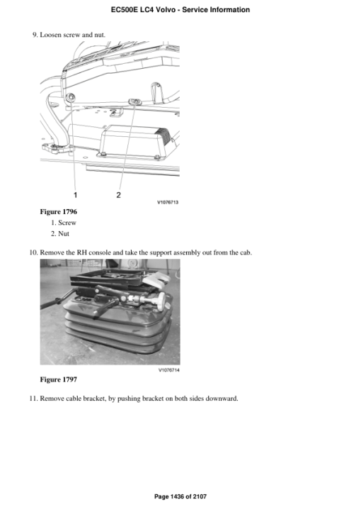 Volvo EC500E LC4 Excavator Repair Service Manual - Image 3