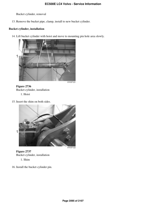 Volvo EC500E LC4 Excavator Repair Service Manual - Image 4