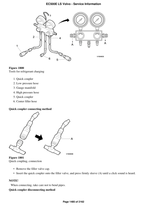 Volvo EC500E LS Excavator Repair Service Manual - Image 3