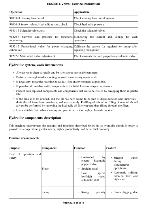 Volvo EC530E L Excavator Repair Service Manual - Image 3