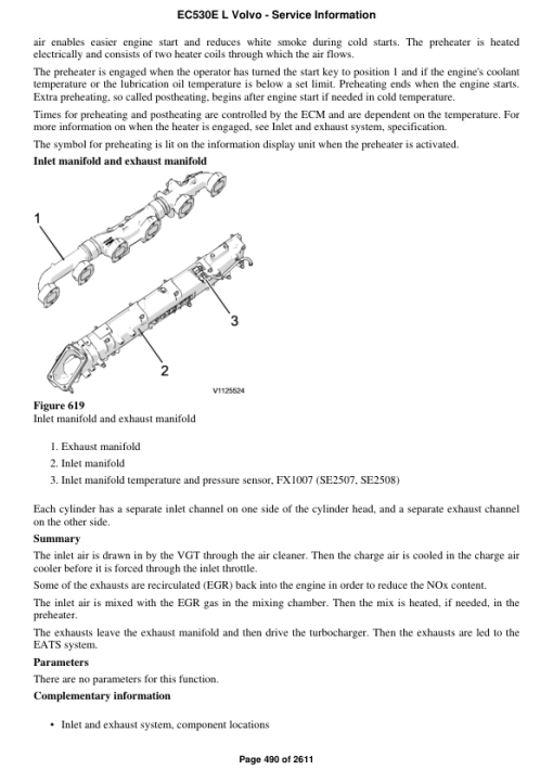 Volvo EC530E L Excavator Repair Service Manual - Image 5