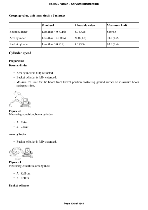 Volvo EC55-2 Compact Excavator Repair Service Manual - Image 3