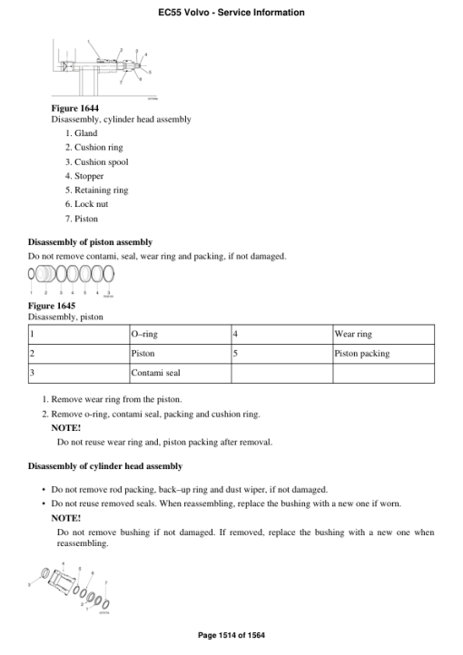 Volvo EC55 Compact Excavator Repair Service Manual - Image 3