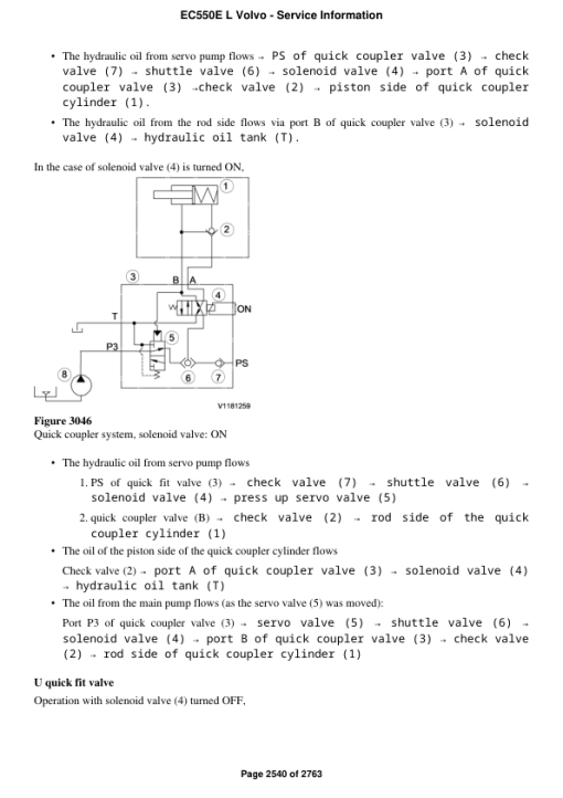 Volvo EC550E L Excavator Repair Service Manual - Image 4