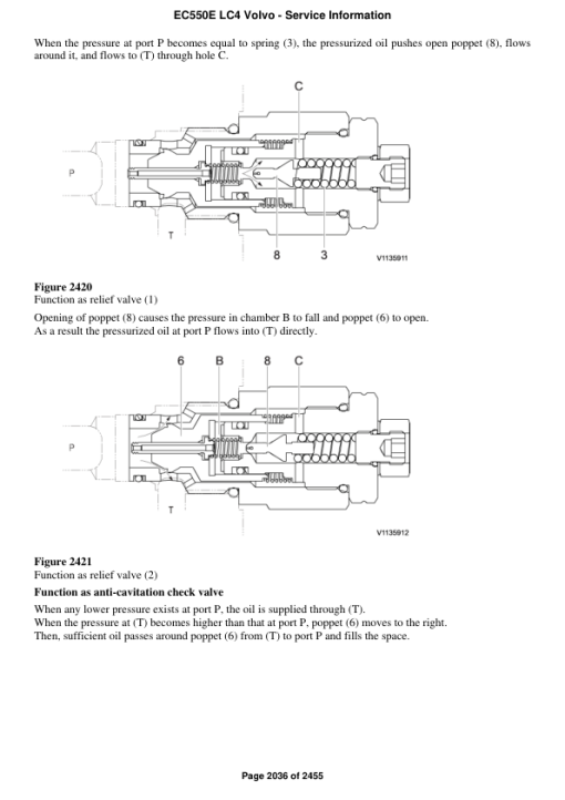 Volvo EC550E LC4 Excavator Repair Service Manual - Image 3