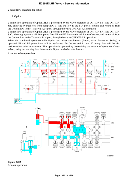 Volvo EC550E LHB Excavator Repair Service Manual - Image 3