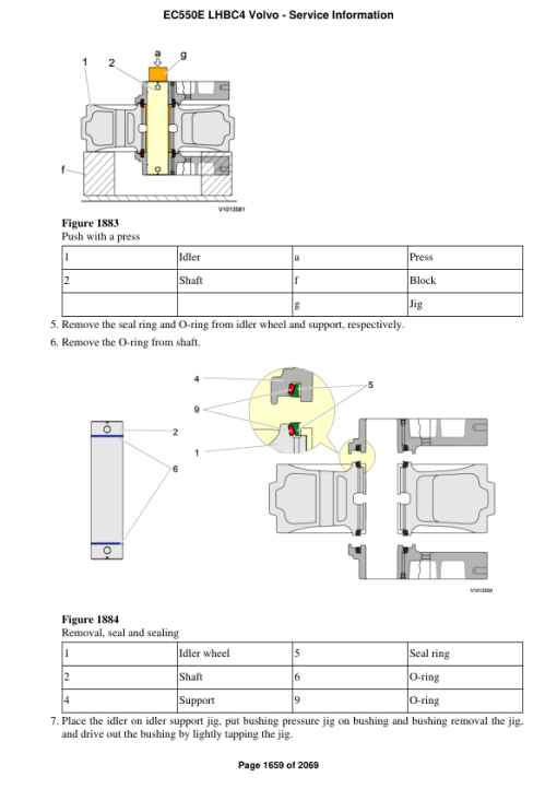 Volvo EC550E LHBC4 Excavator Repair Service Manual - Image 3