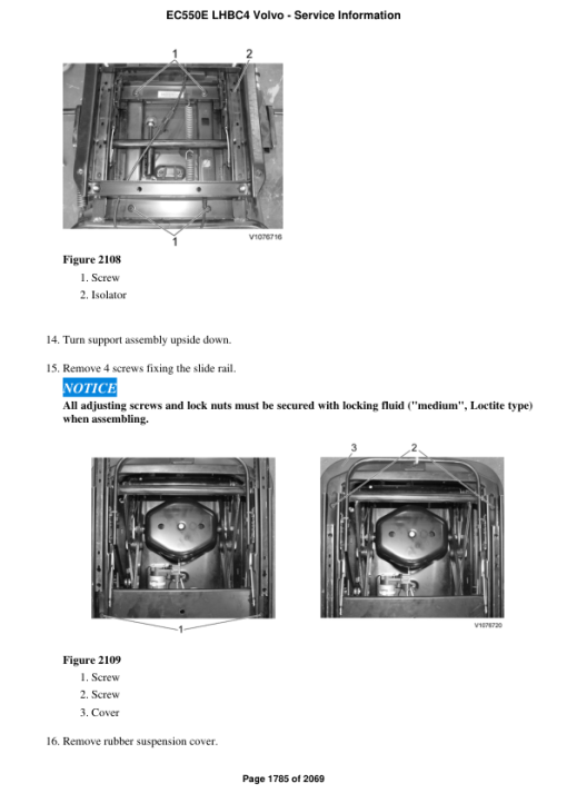 Volvo EC550E LHBC4 Excavator Repair Service Manual - Image 4