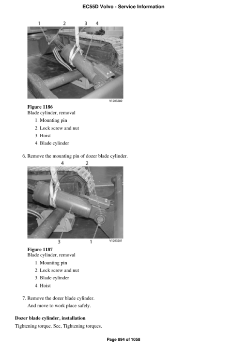 Volvo EC55D Compact Excavator Repair Service Manual - Image 5