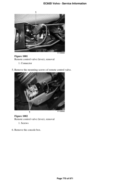 Volvo EC60D Compact Excavator Repair Service Manual - Image 4