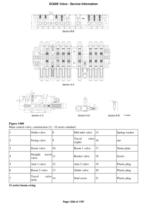 Volvo EC60E Compact Excavator Repair Service Manual - Image 2