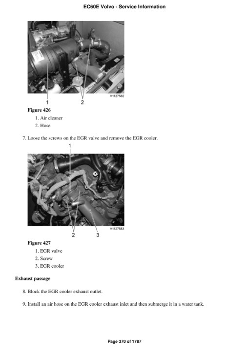 Volvo EC60E Compact Excavator Repair Service Manual - Image 4