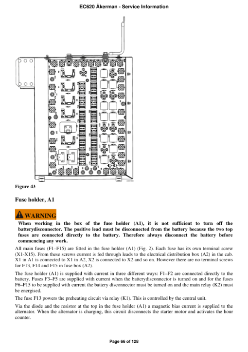 Volvo EC620 Åkerman Excavator Repair Service Manual - Image 5