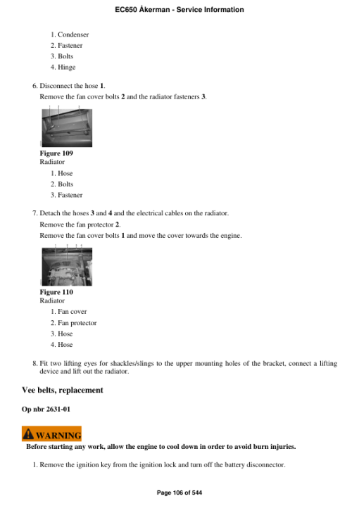 Volvo EC650 Åkerman Excavator Repair Service Manual - Image 2