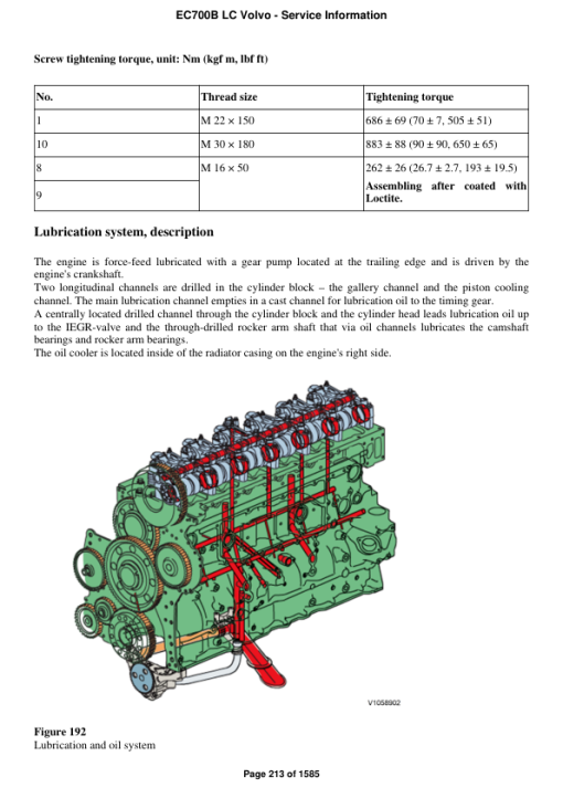 Volvo EC700B LC Excavator Repair Service Manual - Image 3