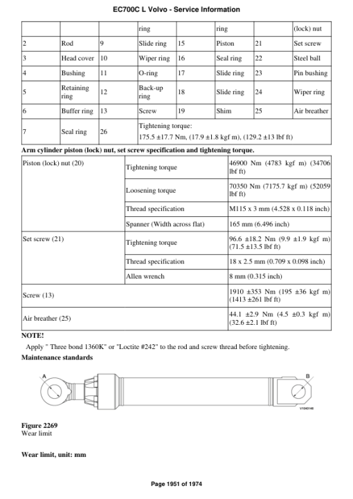 Volvo EC700C L Excavator Repair Service Manual - Image 4