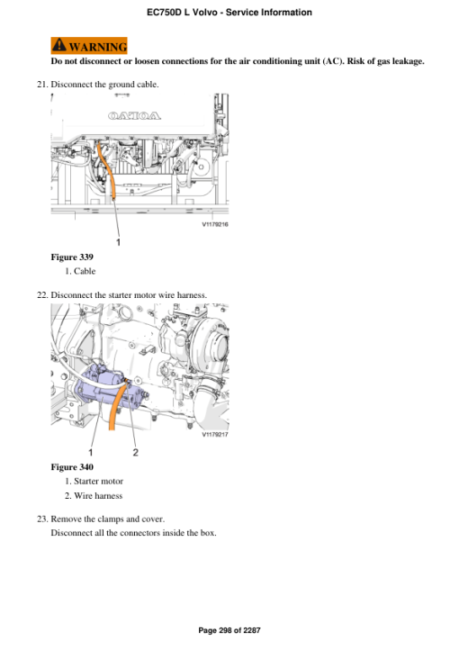 Volvo EC750D L Excavator Repair Service Manual - Image 4