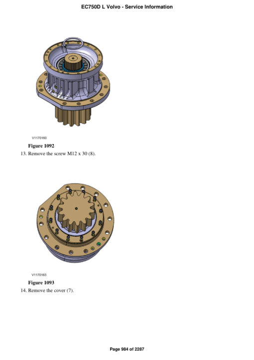 Volvo EC750D L Excavator Repair Service Manual - Image 5