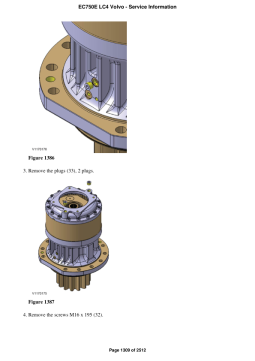 Volvo EC750E LC4 Excavator Repair Service Manual - Image 2