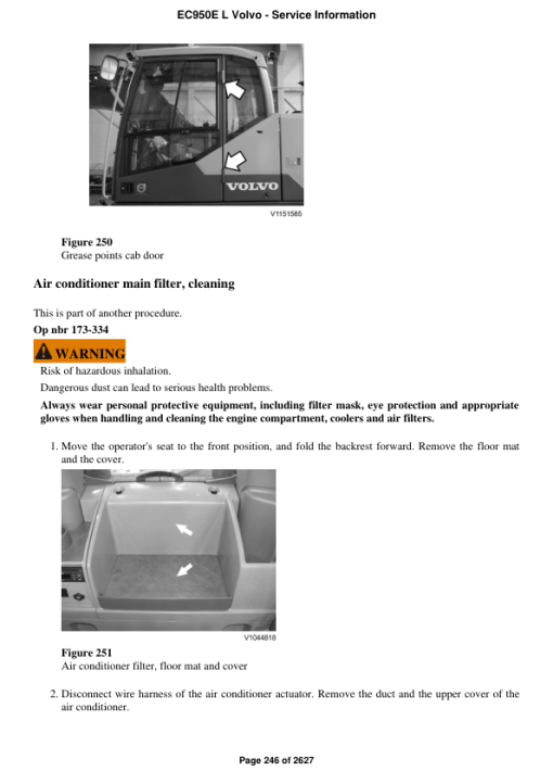 Volvo EC950E L Excavator Repair Service Manual - Image 4