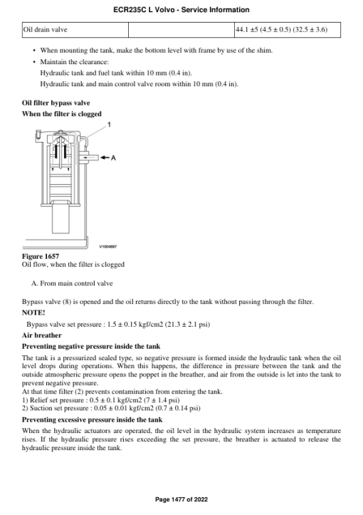 Volvo ECR235C L Excavator Repair Service Manual - Image 3