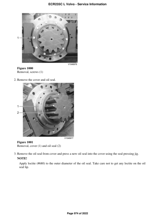 Volvo ECR235C L Excavator Repair Service Manual - Image 5