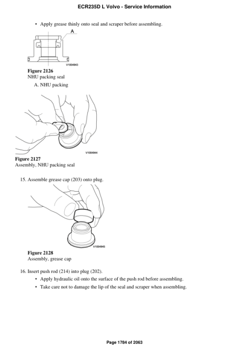 Volvo ECR235D L Excavator Repair Service Manual - Image 3