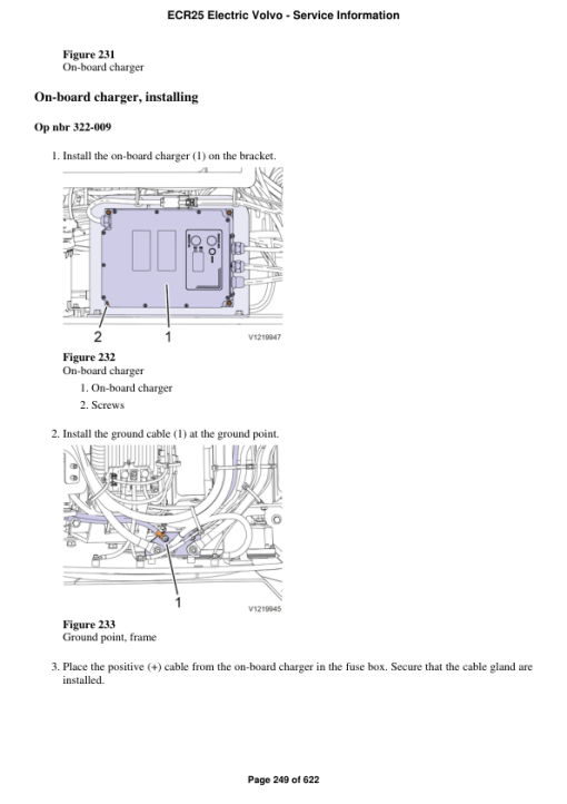 Volvo ECR25 Electric Compact Excavator Repair Service Manual - Image 3