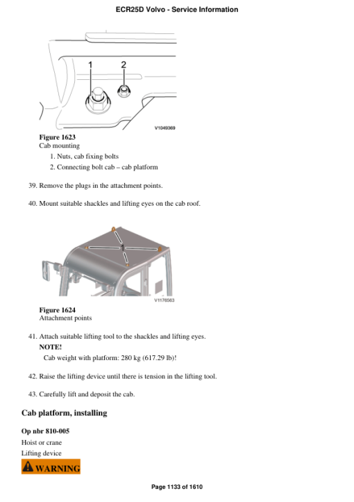 Volvo ECR25D Compact Excavator Repair Service Manual - Image 2