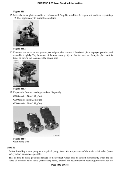 Volvo ECR305C L Excavator Repair Service Manual - Image 2