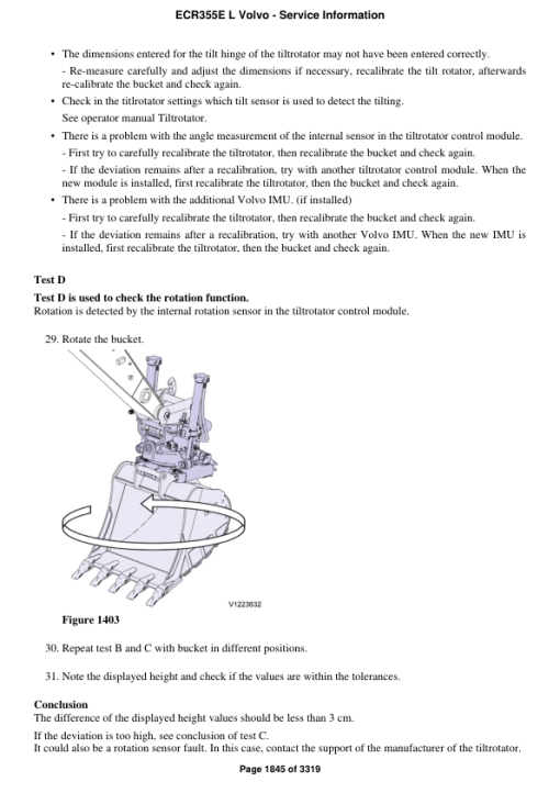 Volvo ECR355E L Excavator Repair Service Manual - Image 2