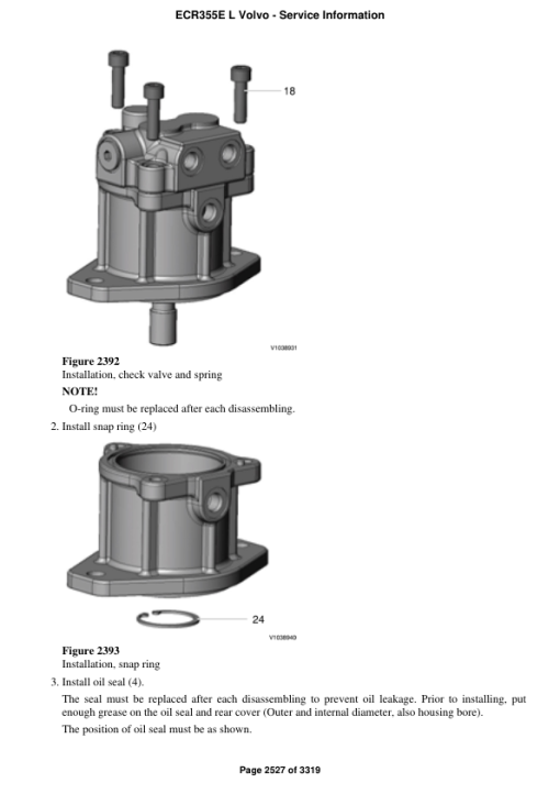 Volvo ECR355E L Excavator Repair Service Manual - Image 3