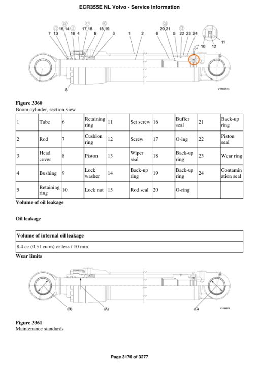 Volvo ECR355E NL Excavator Repair Service Manual - Image 4