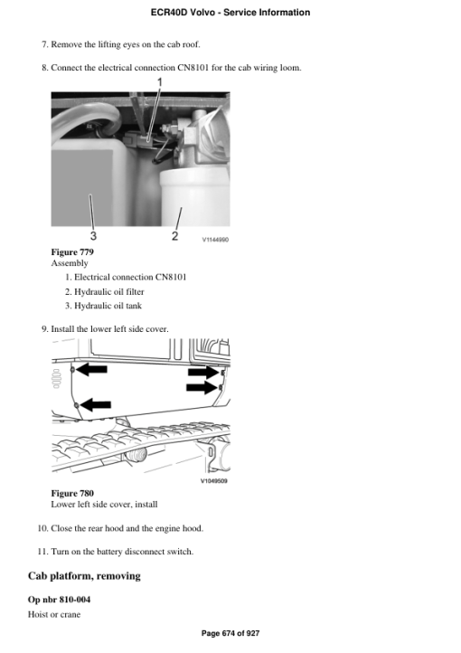 Volvo ECR40D Compact Excavator Repair Service Manual - Image 4