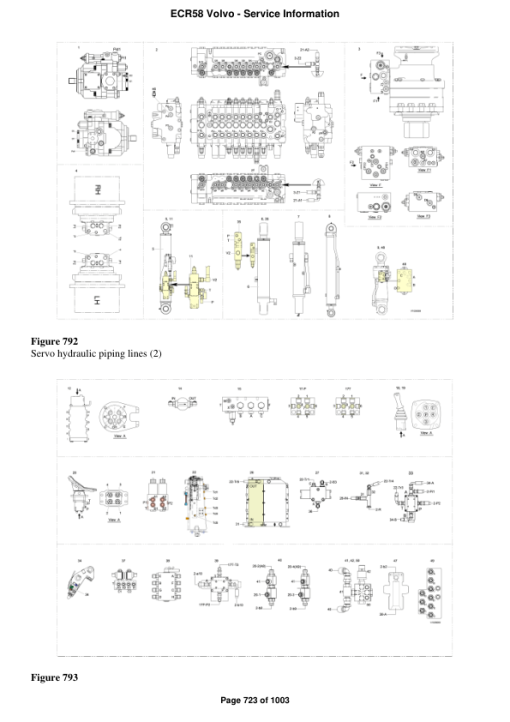 Volvo ECR58 Compact Excavator Repair Service Manual - Image 4