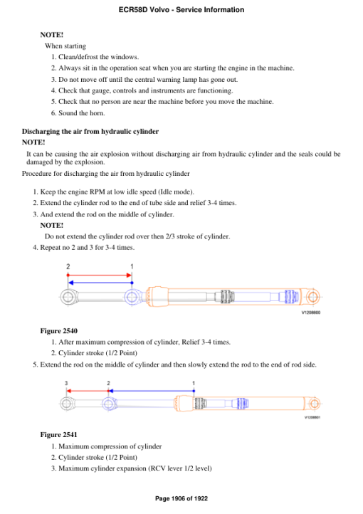 Volvo ECR58D Compact Excavator Repair Service Manual - Image 3