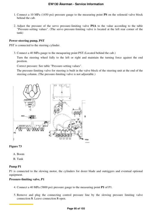 Volvo EW130 Åkerman Excavator Repair Service Manual - Image 5