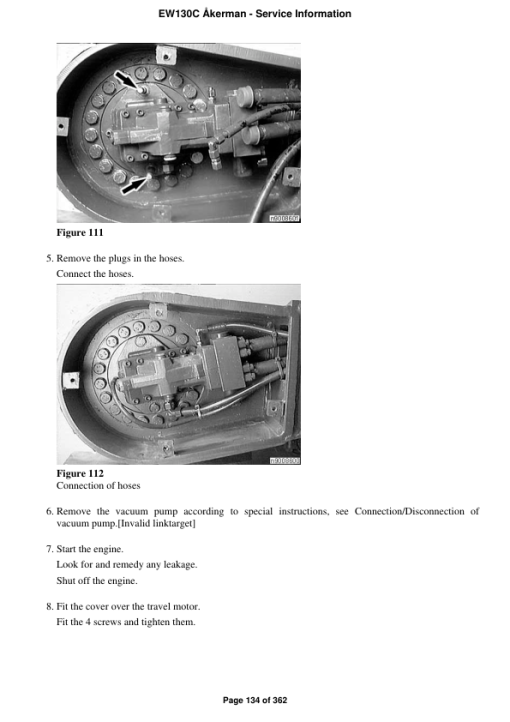 Volvo EW130C Åkerman Excavator Repair Service Manual - Image 2