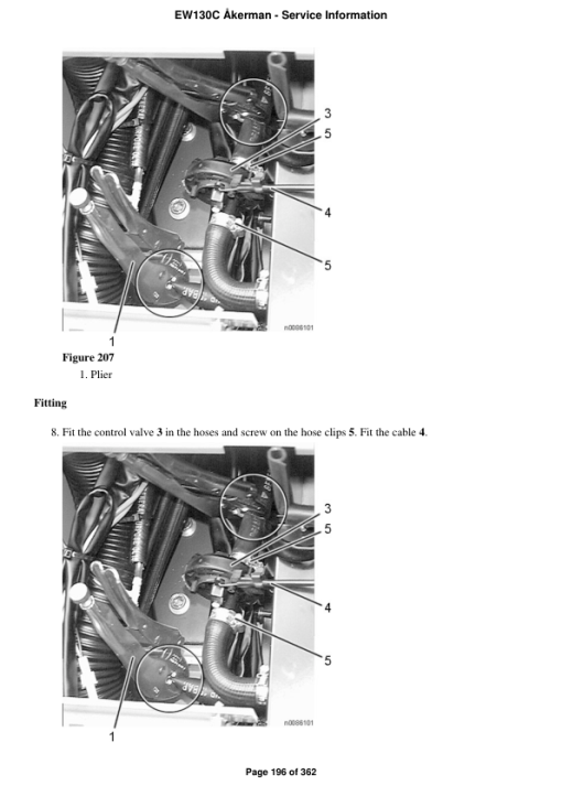 Volvo EW130C Åkerman Excavator Repair Service Manual - Image 3