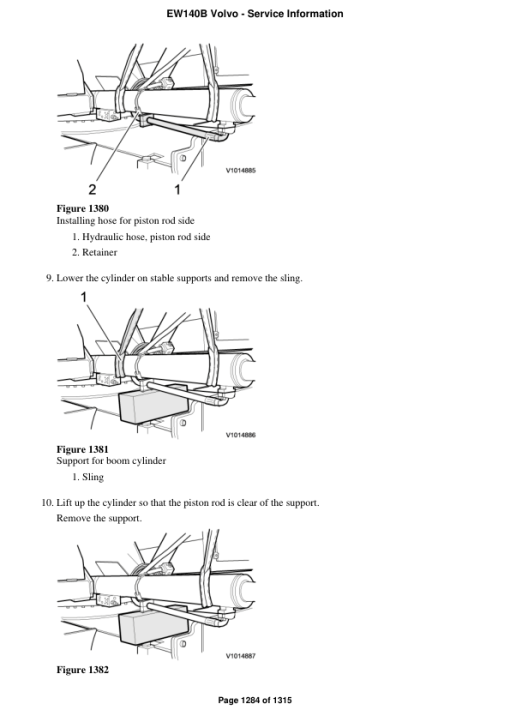 Volvo EW140B Excavator Repair Service Manual - Image 2