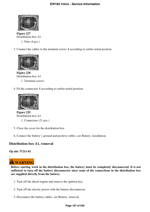 Volvo EW160 Excavator Repair Service Manual - Image 2