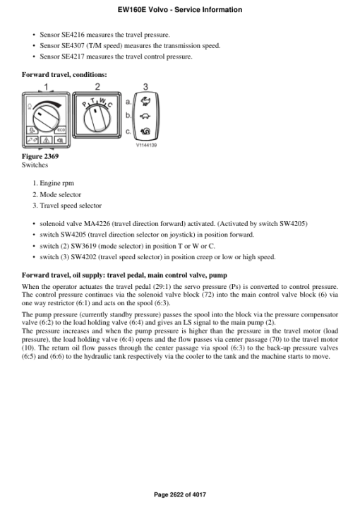 Volvo EW160E Excavator Repair Service Manual - Image 2