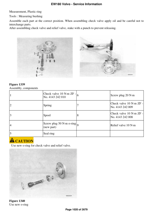 Volvo EW180 Excavator Repair Service Manual - Image 2