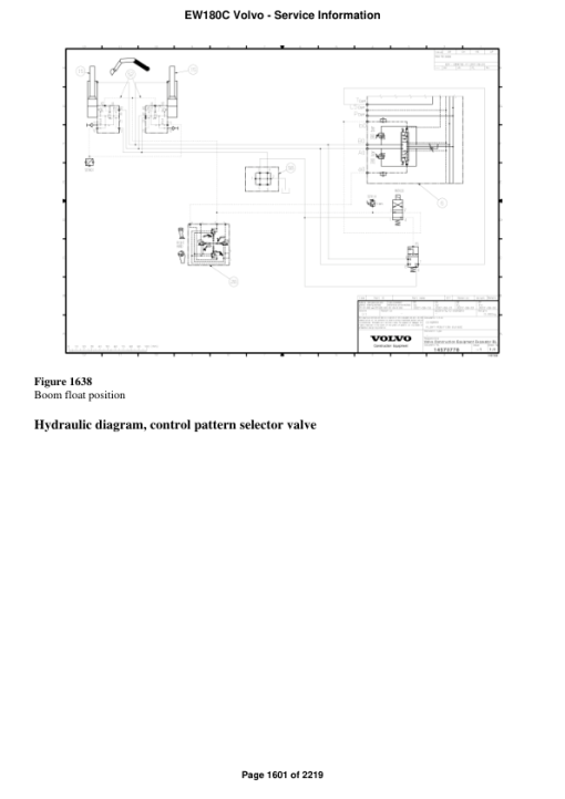 Volvo EW180C Excavator Repair Service Manual - Image 3